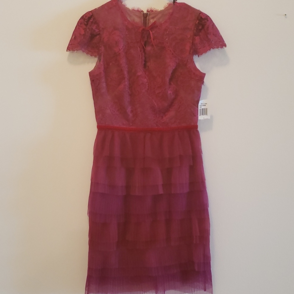 NWT Marchesa Lace Dress - Picture 5 of 5